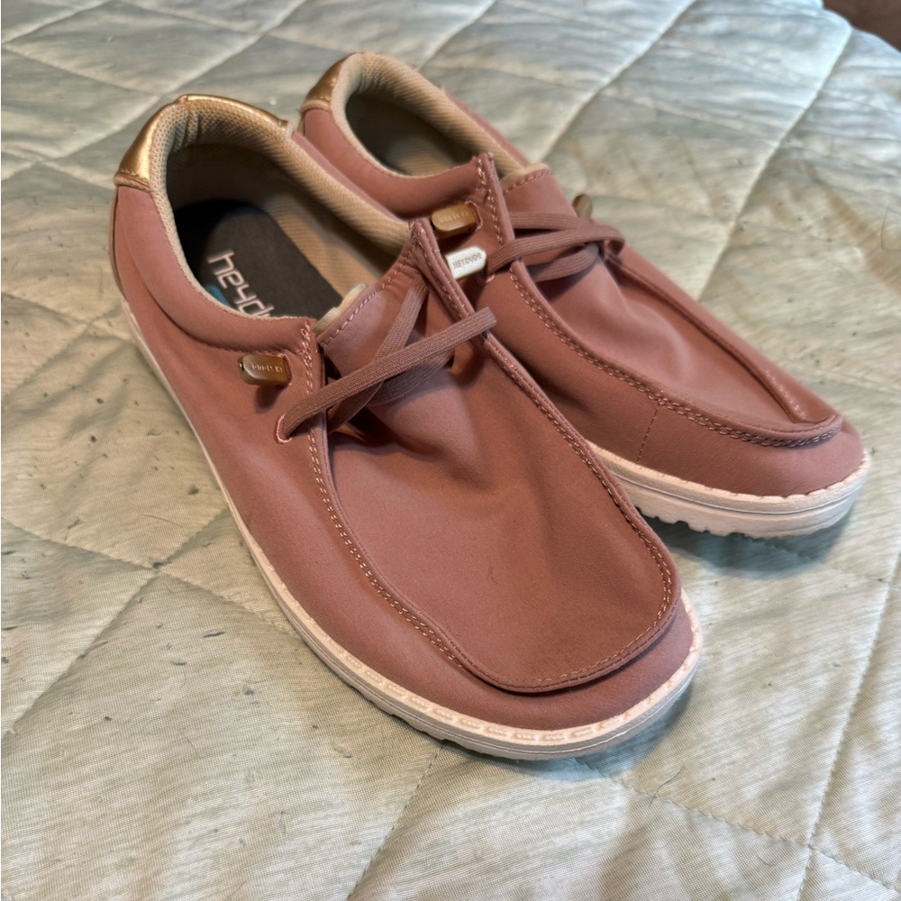 Hey Dude Women's Waterproof Pink Shoes
